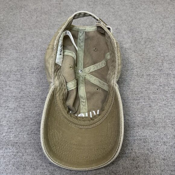 Vuori Hat Unisex Baseball Cap Khaki Logo Adjustable Embroidered Adventure Travel - Picture 8 of 8